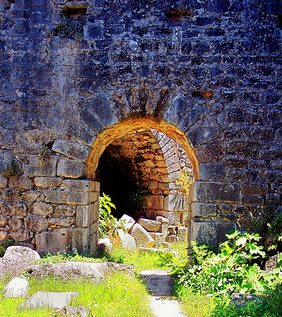 Miletus Ancient Ruins.
