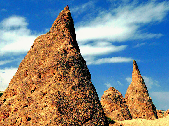 Cappadocia area in Turkey