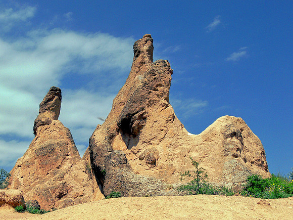 Cappadocia area in Turkey