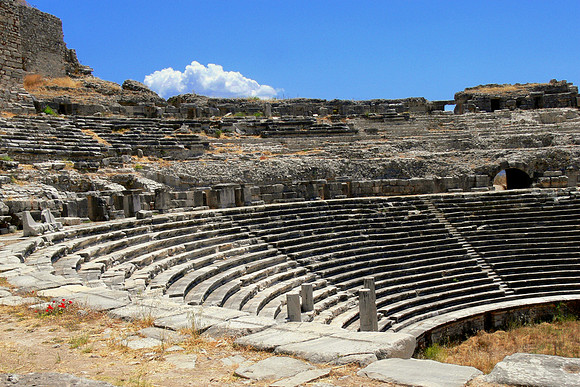 Miletus Ancient Ruins.