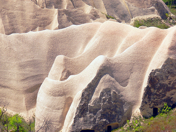 Cappadocia area in Turkey