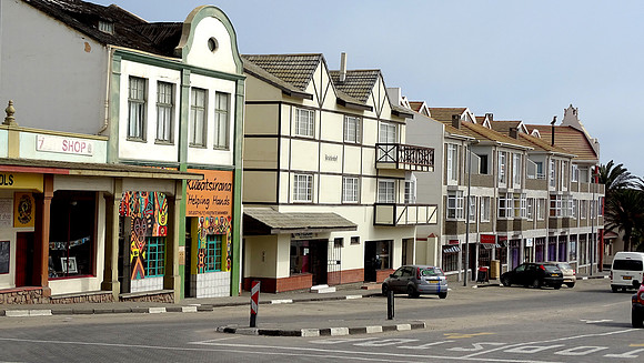 The town of Swakopmund