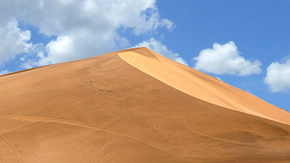 Giant sand dunes of Namibia