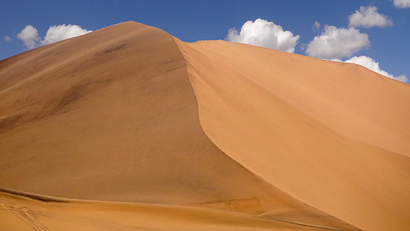 Giant sand dunes of Namibia