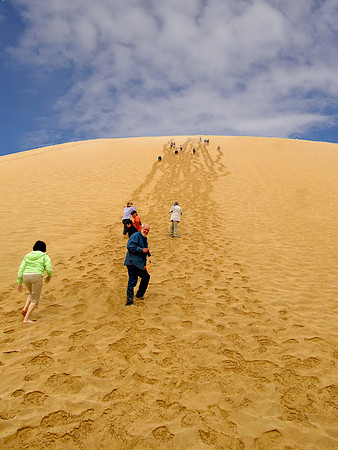 Giant sand dunes of Namibia