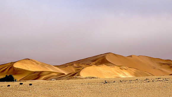 Giant sand dunes of Namibia