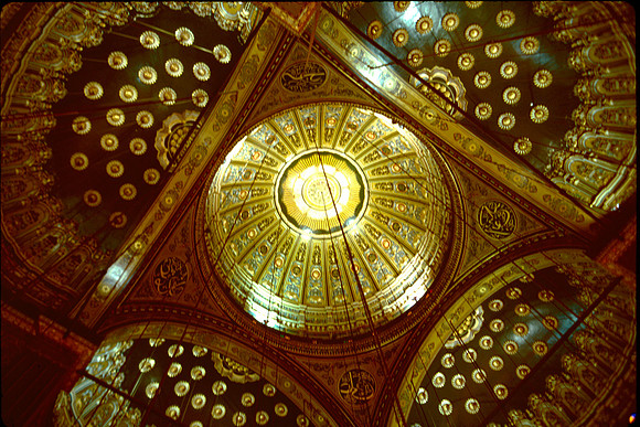 Dome in Mohamed Ali Mosque