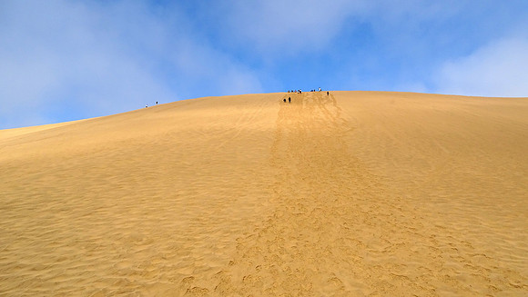 Giant sand dunes of Namibia