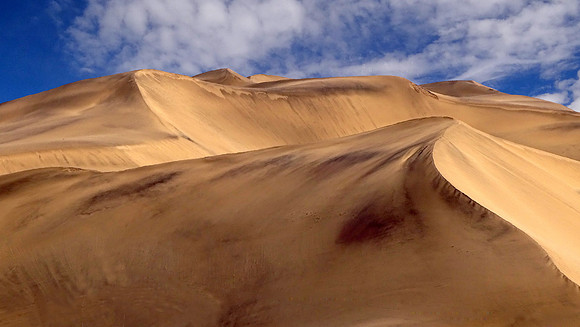 Giant sand dunes of Namibia