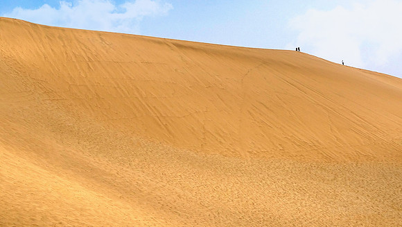 Giant sand dunes of Namibia
