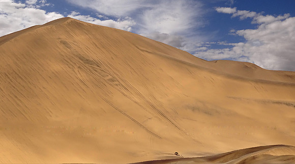 Giant sand dunes of Namibia