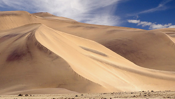 Giant sand dunes of Namibia