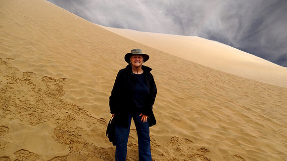 Giant sand dunes of Namibia
