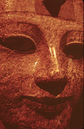 Statute in Luxor museum
