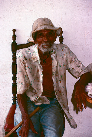 Old man in Costa Rica.