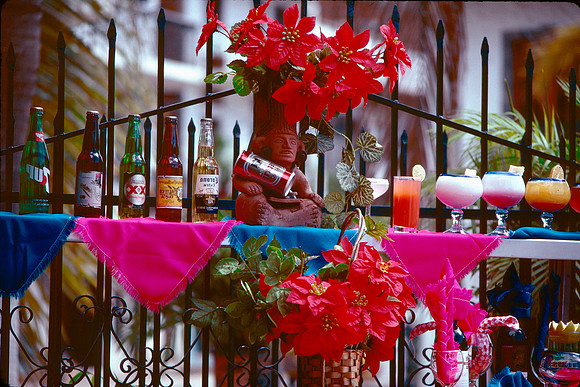 Cafe display in Puerto Vallarta