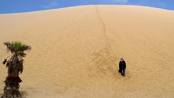 Giant sand dunes of Namibia