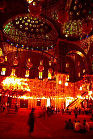 Interior of mosque