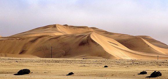 Giant sand dunes of Namibia