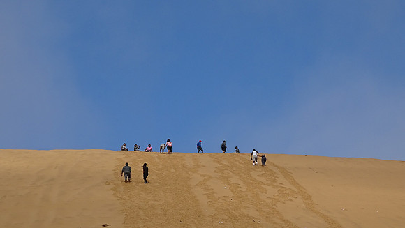 Giant sand dunes of Namibia