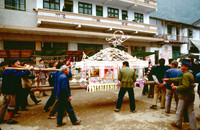 Funeral in Yangshuo, China.