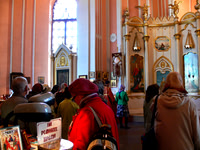 Interior of Chesma Church, St. Petersburg, Russia