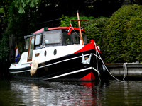 The Famous canals of Amsterdam.