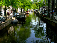 Famous Canals of Amsterdam.