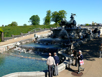 Gefion Fountain at Copenhagen Harbor.