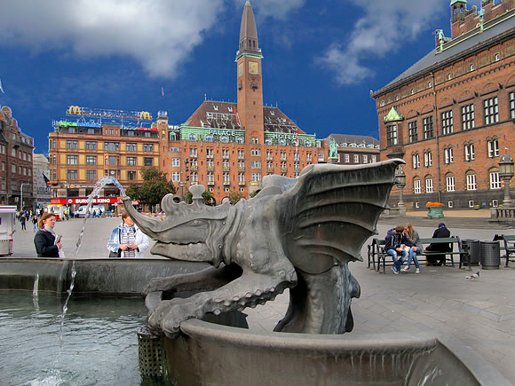 Radhuspladsen - Town Hall Square, Copenhagen