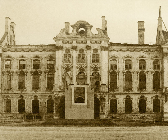 Catherine's Palace - Photo after WWII