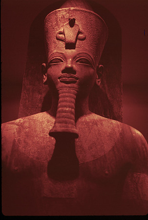 Statute in Luxor museum