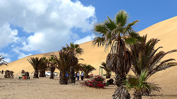 Giant sand dunes of Namibia