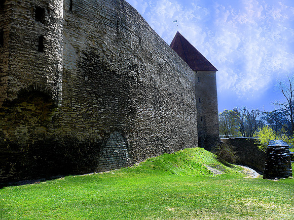 Town Wall -Tallinn Estonia