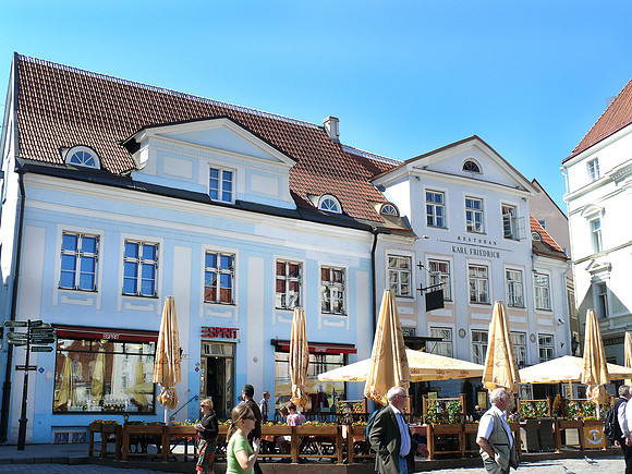 Town Hall Square, Tallinn Estonia