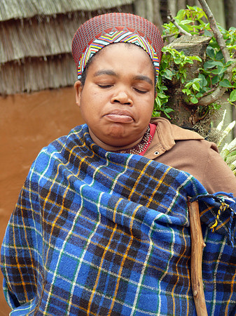 Emotive Zulu Maiden