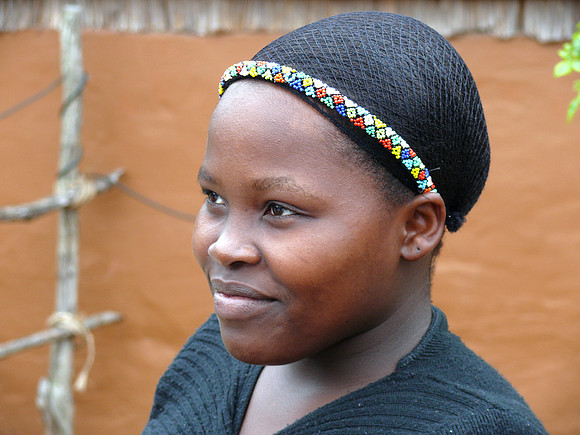 Beautiful zulu maiden