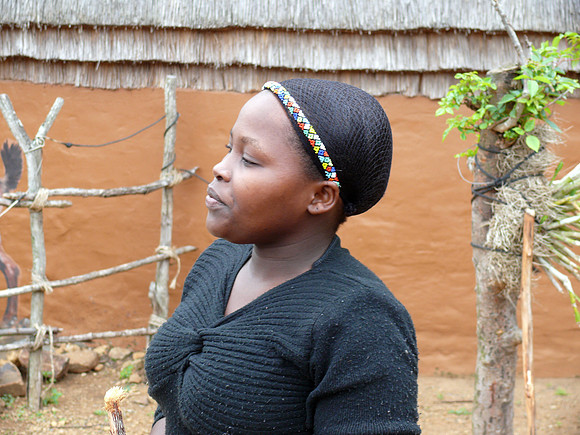 Beautiful zulu maiden