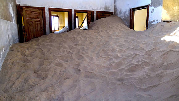 Ghost town of Kolmanskop, Nambia