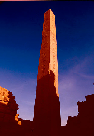 Obelisk in Luxor, Egypt