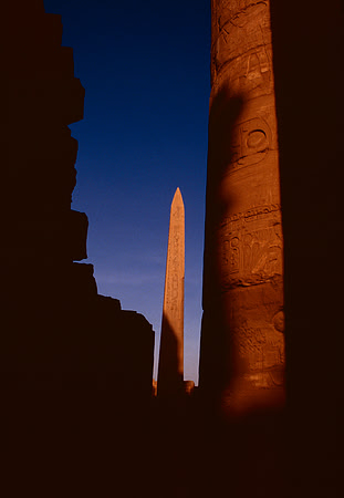 Obelisk in Luxor, Egypt