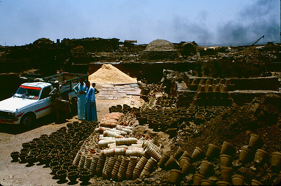 Pottery making in Old Cairo