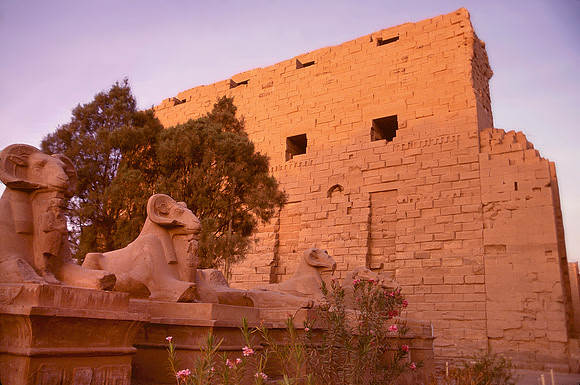 Ancient Ruins of Luxor, Egypt