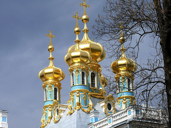 Catherine's Palace - Gilt Onion Domes