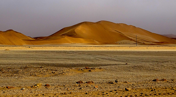 Giant sand dunes of Namibia