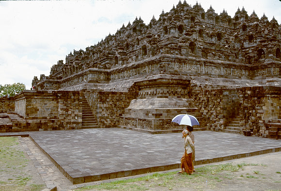 Borobudur Stupa, Java, Indonesia