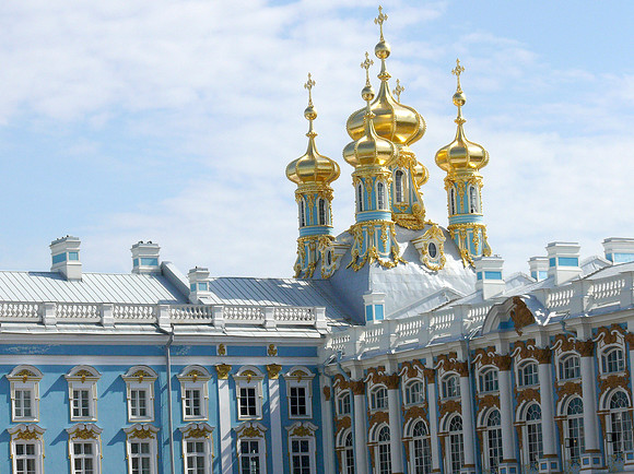 Catherine's Palace - Gilt Onion Domes