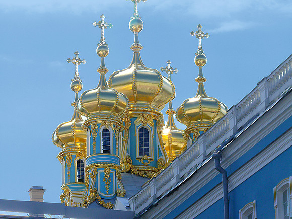 Catherine's Palace - Gilt Onion Domes
