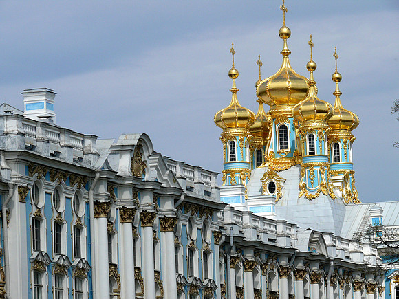 Catherine's Palace - Gilt Onion Domes
