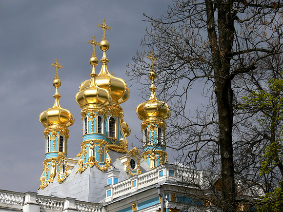 Catherine's Palace - Gilt Onion Domes